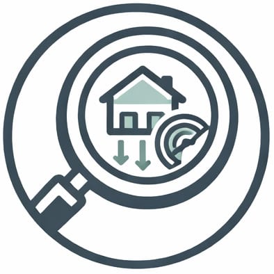 Indoor air quality inspection to ensure healthy living environments and mold prevention.